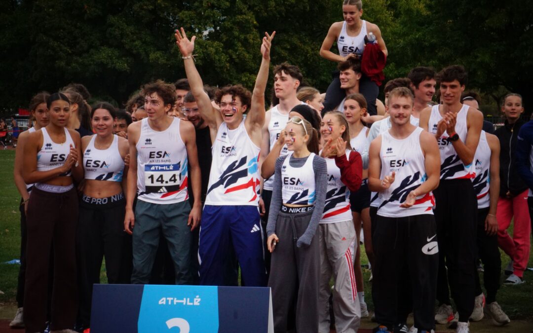 L’Entente Savoie Athlé vice championne de France