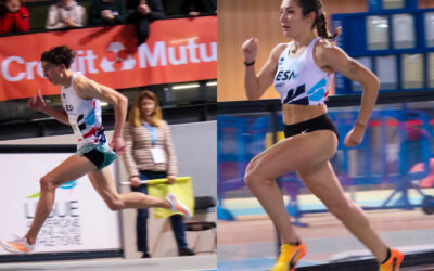 Hurdlers et sprinters de l’Entente Savoie Athlé en évidence