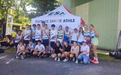 Mention très bien pour l’équipe minime de l’Entente Savoie Athlé.