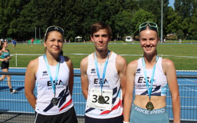 Championnats de ligue pour les minimes : podiums pour Louise Rabelle, Léna Vieux et Louis dupont